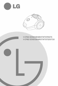 Manuale LG V-CP963STQK Aspirapolvere