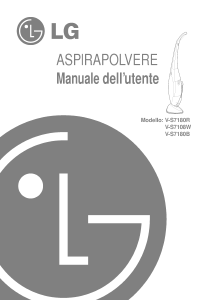 Manuale LG V-S7180B Aspirapolvere