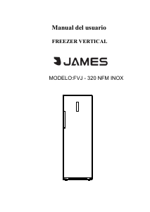 Manual de uso James FVJ 320 NFM Congelador