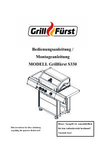 Bedienungsanleitung GrillFürst S330 Barbecue