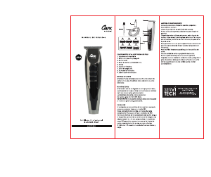 Manual de uso Gadnic CORTPE25 Care Barbero