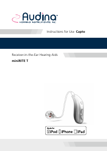 Manual Audina Capto miniRITE T Hearing Aid