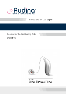 Manual Audina Capto miniRITE Hearing Aid