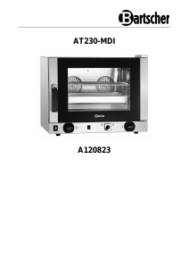 Manual Bartscher 120823 Oven