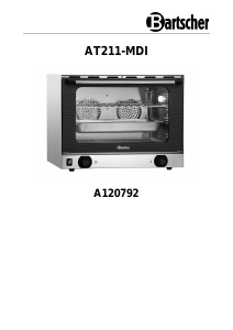 Handleiding Bartscher 120792 Oven
