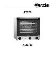 Manual Bartscher 120788 Oven