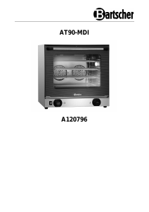 Manual Bartscher 120796 Oven