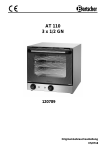 Manual Bartscher 120789 Oven