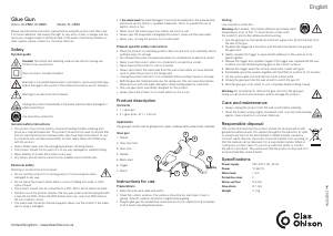 Bruksanvisning Clas Ohlson FL-A555 Limpistol