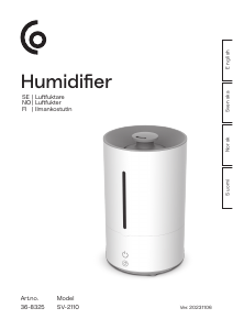 Manual Clas Ohlson SV-2110 Humidifier