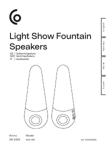 Manual Clas Ohlson KDS-166 Speaker