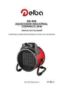 Manual Delba DB-898 Aquecedor