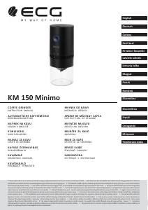 Manual ECG KM 150 Minimo Râșniță de cafea