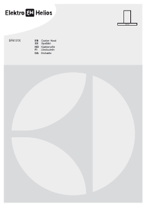 Brugsanvisning ElektroHelios SF6131X Emhætte
