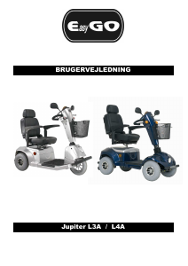 Brugsanvisning EasyGo L3A Jupiter El-scooter