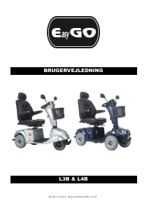 Brugsanvisning EasyGo L3B El-scooter