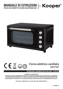 Manual Kooper 5917161 Oven