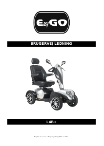 Brugsanvisning EasyGo L4B+ El-scooter