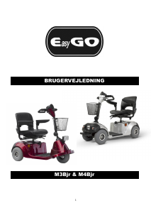 Brugsanvisning EasyGo M3Bjr El-scooter