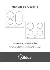 Manual Midea CYB40P2 Placa