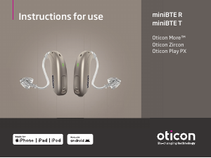 Handleiding Oticon Zircon 1 miniBTE R Hoortoestel