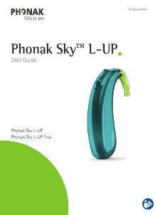 Handleiding Phonak Sky L50-UP Hoortoestel