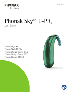 Manual Phonak Sky L30-PR Hearing Aid