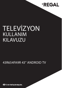 Kullanım kılavuzu Regal 43R654FA9R LED televizyon