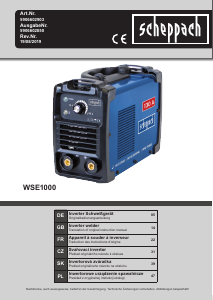 Handleiding Scheppach WSE1000 Lasapparaat