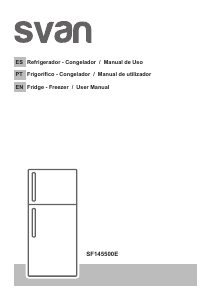 Manual Svan SF145500E Fridge-Freezer