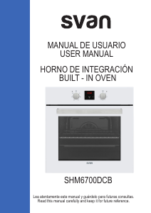 Manual de uso Svan SHM6700DCB Horno