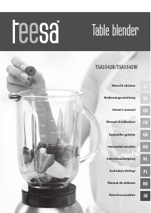 Mode d’emploi Teesa TSA3542B Blender