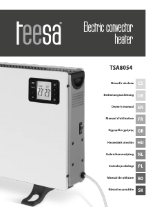 Manual Teesa TSA8054 Heater