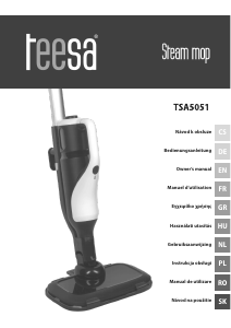 Manual Teesa TSA5051 Steam Cleaner