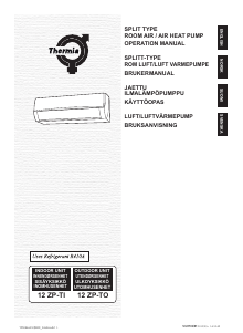 Manual Thermia Aura T2 Heat Pump