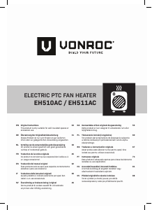 Manual Vonroc EH510AC Aquecedor