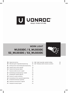 Instrukcja Vonroc S_WL503DC Lampa