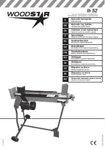 Manuál Woodstar lh 52 Štípačka na dřevo