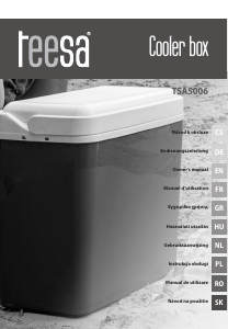 Manual Teesa TSA5006 Cool Box