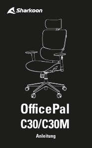 Manual Sharkoon OfficePal C30 Cadeira de escritório