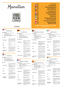 Instrukcja Manutan A149760 Minutnik