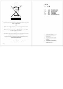 Handleiding Adax ST 12T Schoenendroger