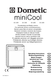 Manual Dometic DS200 MiniCool Frigorífico
