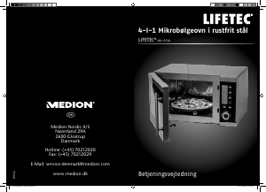 Brugsanvisning Lifetec MD 15501 Mikroovn