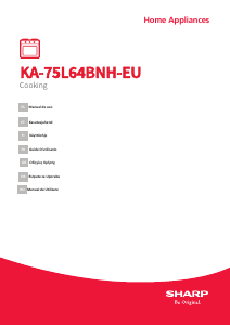 Manual de uso Sharp KA-75L64BNH-EU Horno