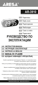 Instrukcja Aresa AR-3910 Radiobudzik