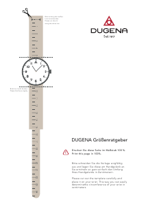 Handleiding Dugena 7000120-1 Quadra Artdéco Horloge