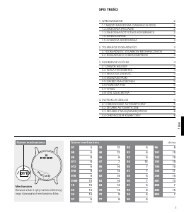 Instrukcja Edox 80120-357JM-NID Neptunian Neptunian Automatic Zegarek