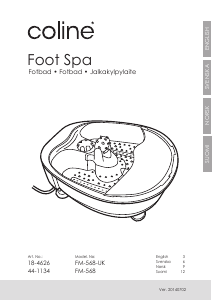 Manual Coline FM-568 Foot Bath