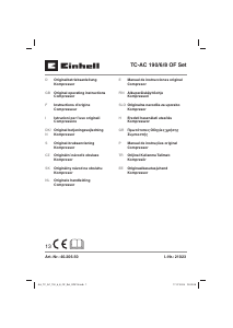 Használati útmutató Einhell TC-AC 190/6/8 OF Set Kompresszor